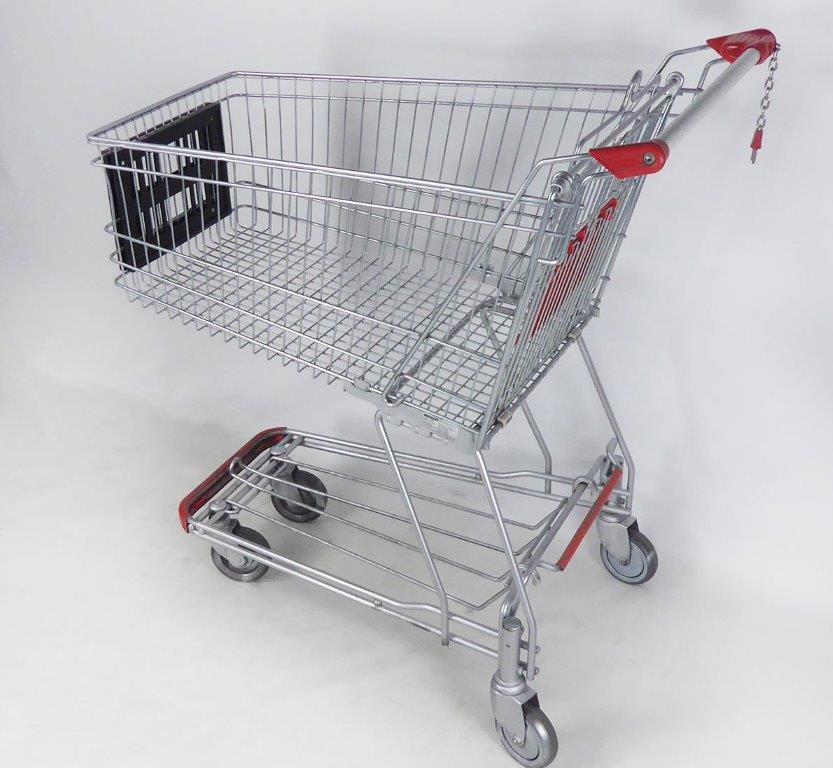 Un Carrello Del Supermercato Di Massa 10 Kg