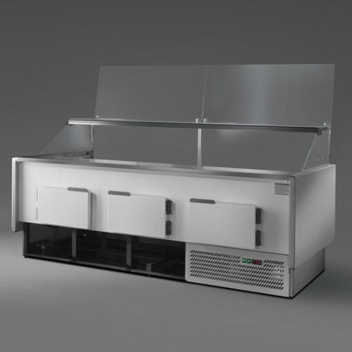 BANCO FRIGO MR9.5 VETRO DRITTO - PROFONDO 117 cm - immagine 3