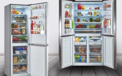 Freezer doppia zona di carico, sia verticale che orizzontale