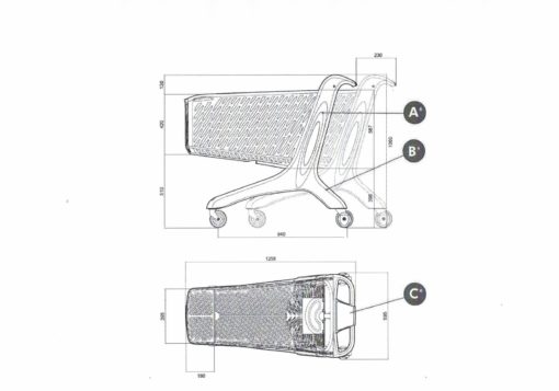 Carrello MAXI - 210Lt - ECO - immagine 6