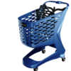 Carrello MINI con Portababy ECO COLOR (100% plastica riciclata) - 90Lt -