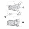 Carrello SAMBA GLAMOUR - 130Lt - - immagine 2