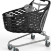 Carrello SAMBA ECO NERO - 130Lt - (100% plastica riciclata)