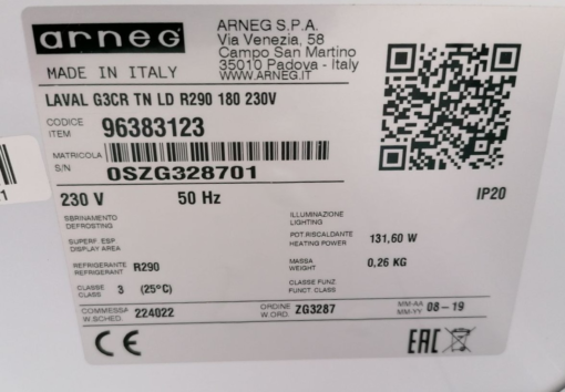 Espositore Laval Arneg TN- usato - immagine 2