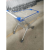 Carrello spesa acciaio - 125Lt