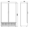 KIWI 1620 2D - MURALE classe climatica C (Colore Bianco) - immagine 3