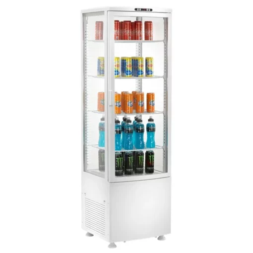 Espositore refrigerato per bibite con vetri sui 4 lati AK236EB