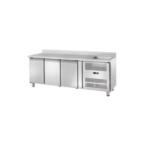 Banco refrigerato ventilato GN1/1 con lavello AK3202TNL
