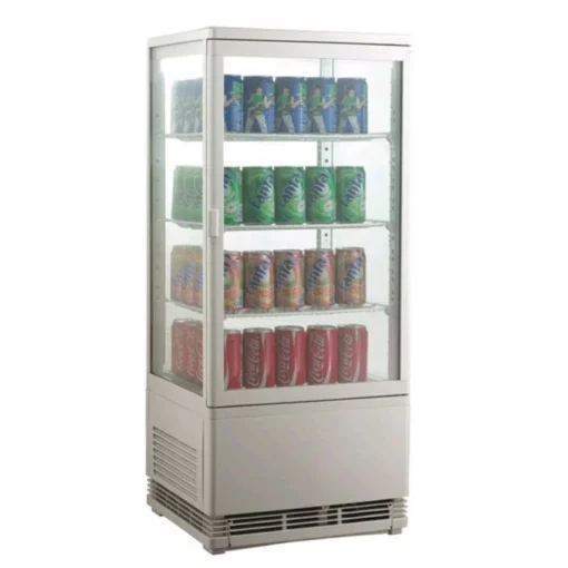 Espositore refrigerato per bibite con vetri sui 4 lati AK78EB