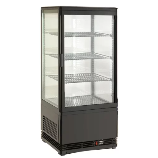 Espositore refrigerato per bibite con vetri sui 4 lati AK78EBN