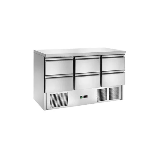Saladette refrigerata statica con cassetti AK943-6D
