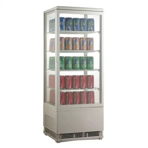 Espositore refrigerato per bibite con vetri sui 4 lati AK98EB