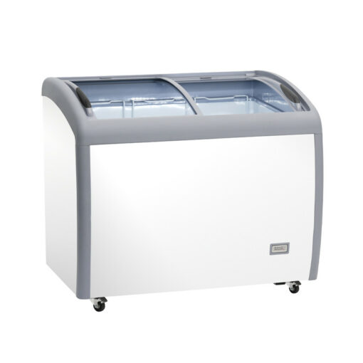 Congelatore a pozzetto con porte in vetro serie "AX" AX300CFG