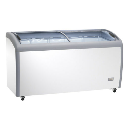 Congelatore a pozzetto con porte in vetro serie "AX" AX500CFG