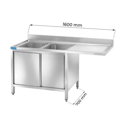 LAVELLI ARMADIATI A SBALZO 2 VASCHE - Made in Italy