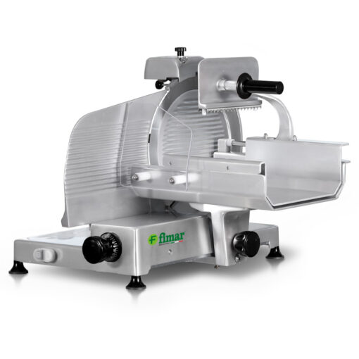 Affettatrice verticale con carrello removibile