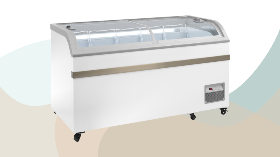 Congelatore a isola AX500DF: efficienza e flessibilità per la tua attività