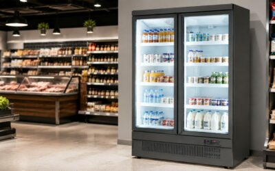 Armadio frigo MR 126 TN2 GRY: il murale refrigerato ideale per supermercati e negozi alimentari
