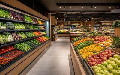 Come progettare il reparto ortofrutta di un supermercato per valorizzare freschezza e qualità