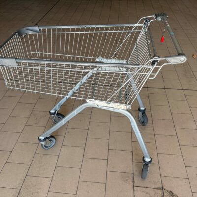 Carrello spesa acciaio Wanzl 100 Lt.
