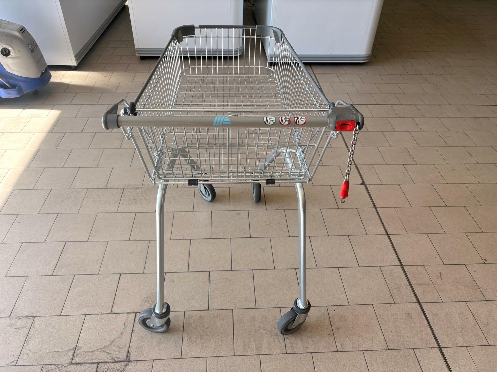 Carrello spesa acciaio Wanzl 100 Lt. - immagine 2