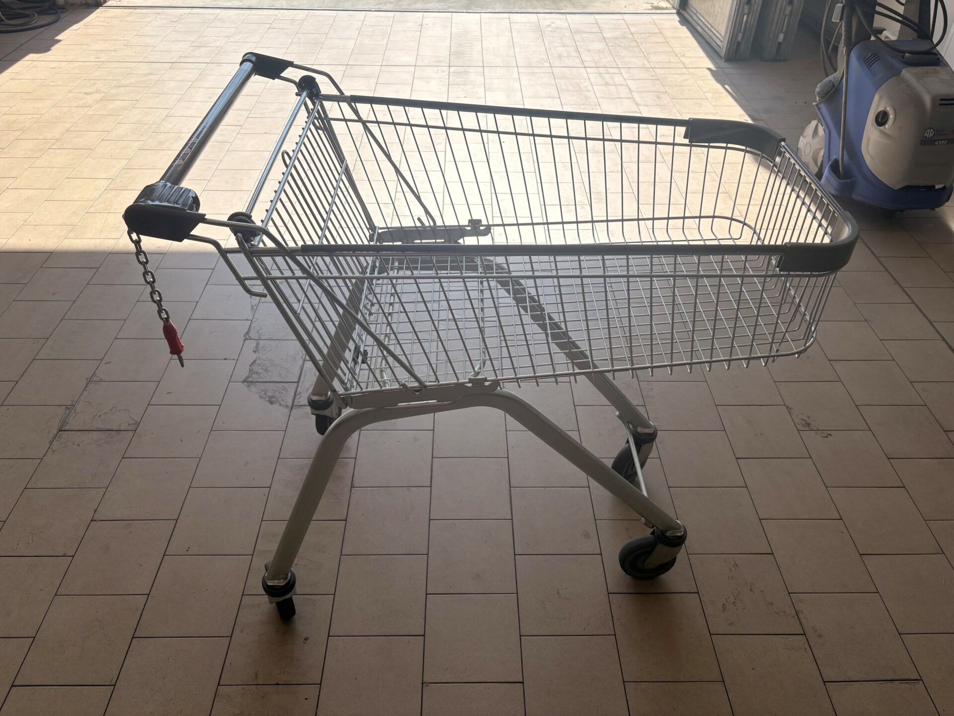 Carrello spesa acciaio Wanzl 100 Lt. - immagine 3
