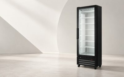 FR 410 ST BLK: la vetrina freezer che conserva ed espone in poco spazio