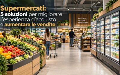 Supermercati: 5 soluzioni per migliorare l’esperienza d’acquisto e aumentare le vendite